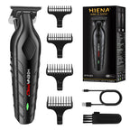 hiena Finish Machine Electric Professional Electric Hair Clippers Beard Clipper Rechargeable Men's Shaver Hair Trimmer Kit BladeNest