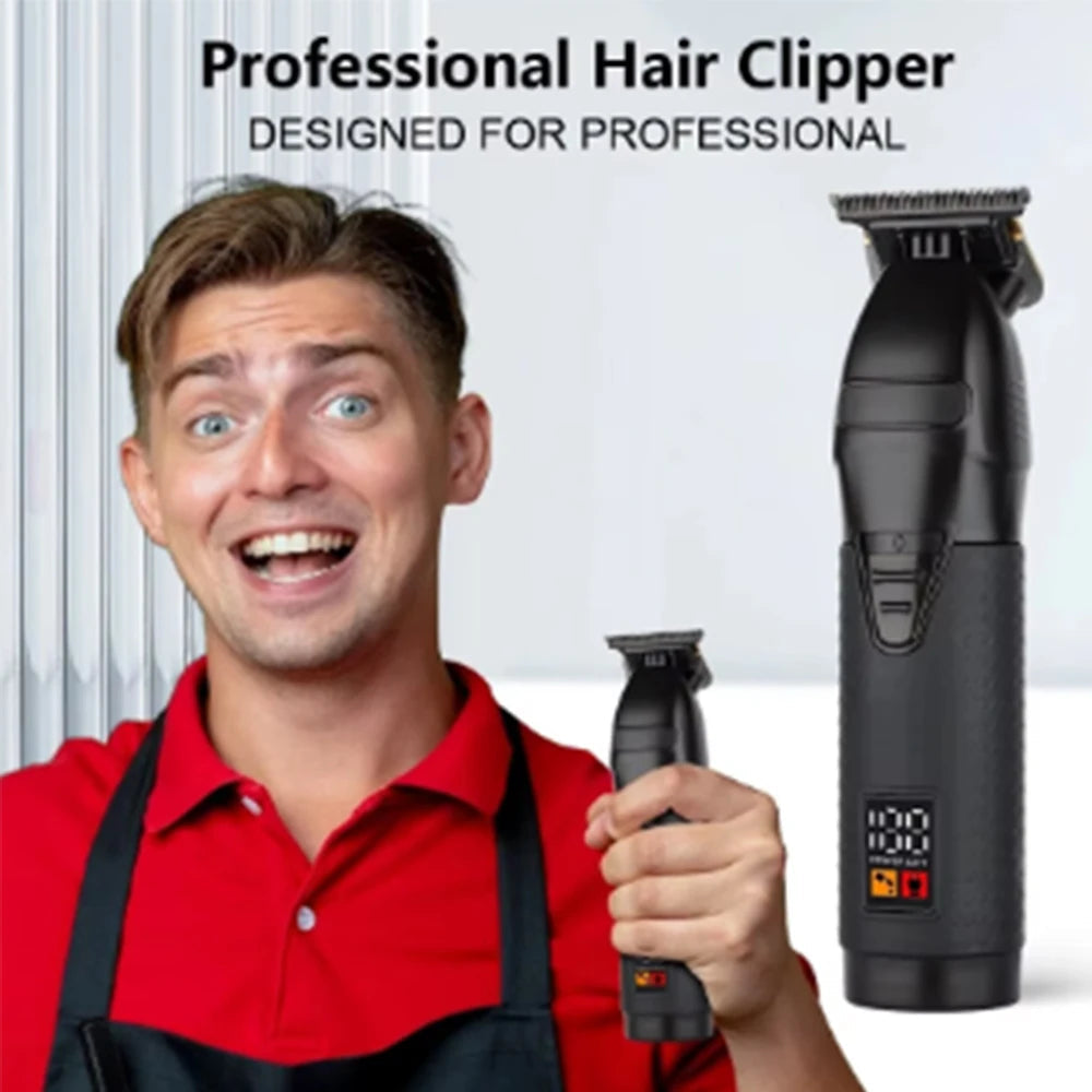 Hair Clipper Electric Hair Trimmer for Men Wireless Barber Trimmer Electric Shaver Professional Men's Hair Cutting Machine BladeNest