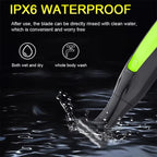 7 in 1 Shaver Men's Multifunctional Rechargeable Earbrow Nose Hair Trimmer Bikini Line Sensitive Shaver Hair Shaving Trimmer BladeNest