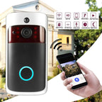 Smart Wireless WiFi Security DoorBell Visual Recording Consumption Remote Home Monitoring Night Vision Smart Video Door Phone eprolo