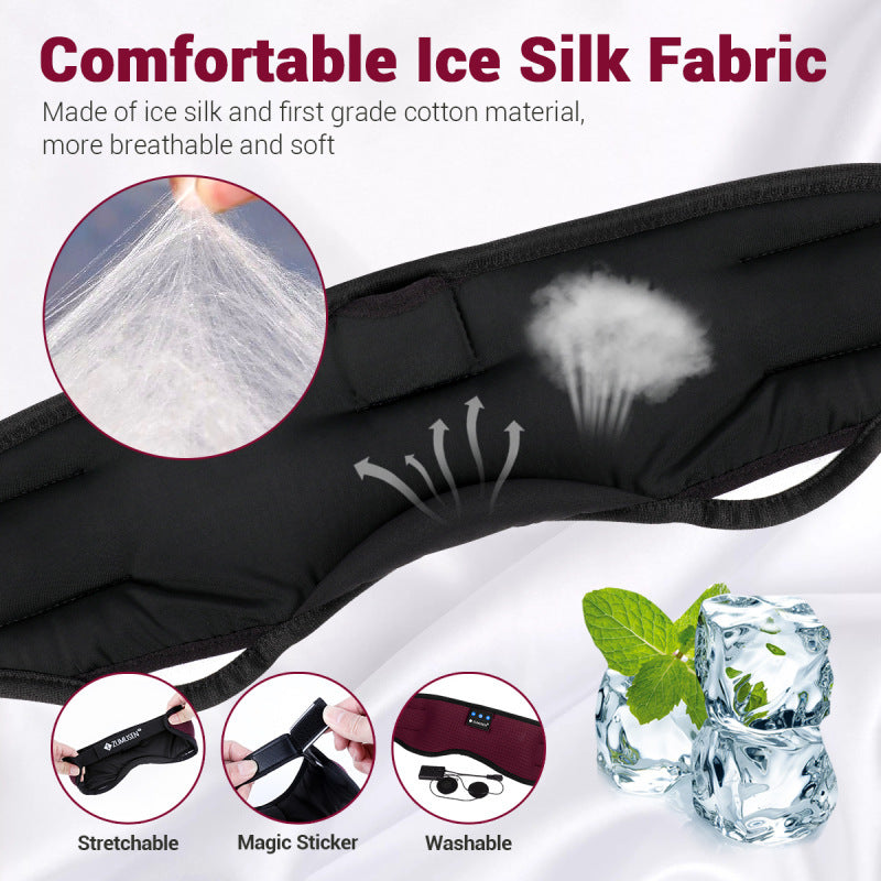 Bluetooth Sleep Mask – Music & Comfort for Deep Sleep